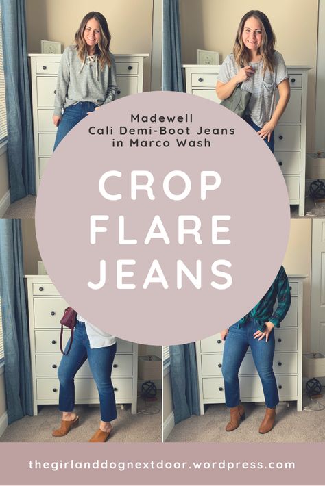 Kick Flare Jeans Outfit, Cropped Flare Jeans Outfit, Flare Jeans Outfit, Crop Flare Jeans, Jeans Outfit Fall, Everyday Casual Outfits, Crop Flare, Kick Flare Jeans, Winter Jeans