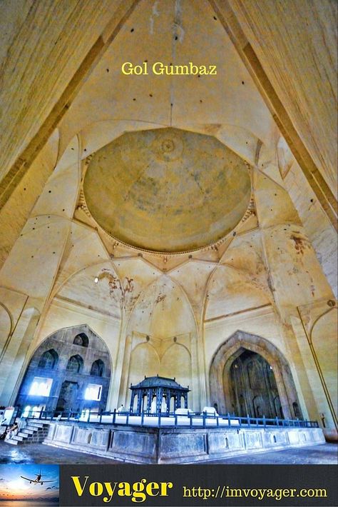 The Mystery of the Whispering Gallery of Gol Gumbaz (scheduled via http://www.tailwindapp.com?utm_source=pinterest&utm_medium=twpin&utm_content=post85782129&utm_campaign=scheduler_attribution) Deccan Architecture, Gol Gumbaz, India Architecture, History Architecture, Backpacking Travel, Incredible India, Agra, Wanderlust Travel, India Travel