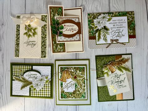 Stampin Up Christmas Cards, Stampin Up Christmas, Supply List, Su Cards, Card Tutorial, Specialty Paper, Fancy Folds, Fun Fold Cards, Fall Cards