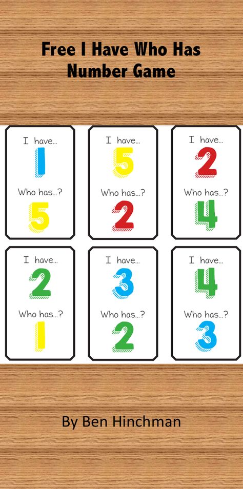 Free Game- I have.. Who has...? for numbers 1-20. Thanks to my teaching partner Ben who made this game and gave me permission to share it with all of you. I Have Who Has Numbers 1-20 Free, Counting To 30 Activities, I Have Who Has, I Have Who Has Games Free, Counting Collections, Counting Backwards, Number Game, Math Number Sense, Teaching Numbers