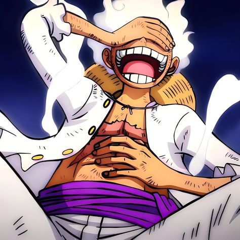 Luffy Gear 1, Luffy Gif, Luffy Gear 5th, Icon Gear, One Piece Gear 5, Luffy Gear 5, Gear 5, One Peice Anime, 5 Anime