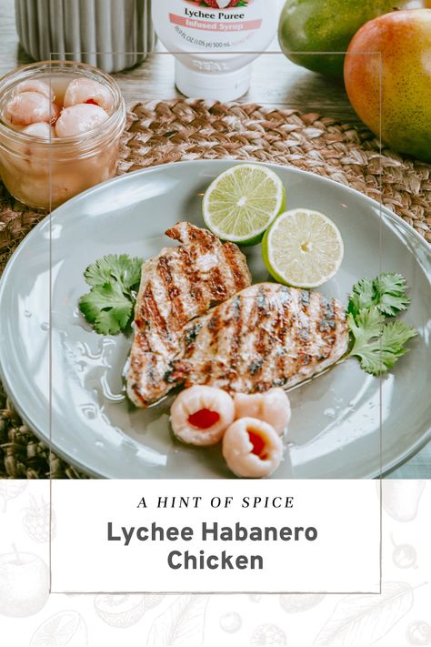 Habanero Chicken, Lychee Fruit, Cocktail Syrups, Habanero Peppers, Cocktail Mixers, Real Ingredients, Eat Healthy, Classic Cocktails, The Sweet