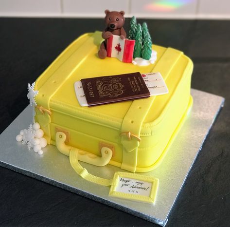 Off travelling cake Have A Safe Journey, Travel Cake, Videos Cooking, Safe Journey, Food Videos Cooking, Food Videos, Cake, Quick Saves