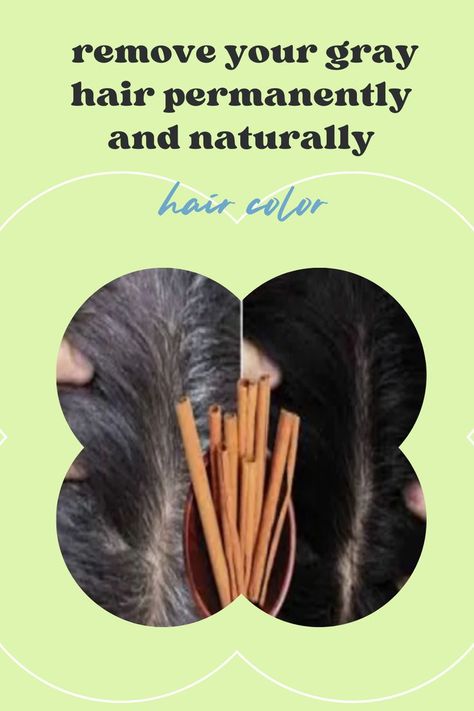 with only 1 ingredient, remove your gray hair permanently and naturally #hair #haircolor #hairbeauty #hairtips #haircolorideas Color Gray Hair Naturally, Remove Gray Hair, Grey Hair Home Remedies, Cover Gray Hair Naturally, Gray Hair Solutions, Grey Hair Remedies, Reverse Gray Hair, Premature Grey Hair, Grey Hair Dye