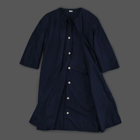 mill-mercantile-work-smock Japanese Workwear, Artist Smock, Black Beret, Style Inspiration Casual, Best Pajamas, Japanese Cotton, Japanese Outfits, Work Jackets, Artist Style