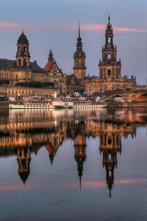 The Towers of Dresden, Dresden, Saxony, Germany Germany December, Dresden Germany, Voyage Europe, Germany Travel, Places Around The World, Dresden, Wonderful Places, Travel Around The World, Dream Vacations