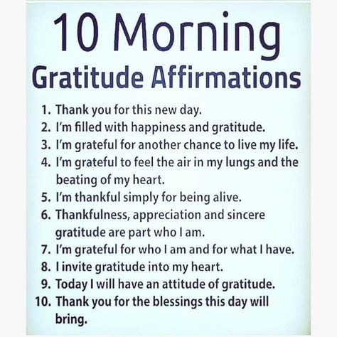 10 morning gratitude affirmations Morning Gratitude Affirmation, Morning Gratitude, 5am Club, Yoga Kundalini, Gratitude Journal Prompts, Free Your Mind, A Course In Miracles, Gratitude Affirmations, Daily Positive Affirmations