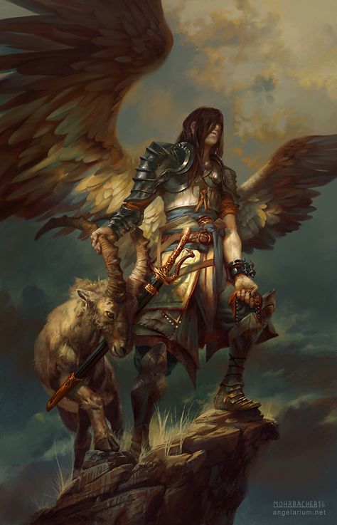 Azazel Angel, Peter Mohrbacher, Angel Warrior, Ange Demon, 다크 판타지, Angels And Demons, Arte Fantasy, Angel Art, Fantasy Inspiration