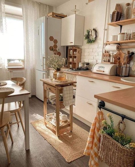 Boho kitchen decor