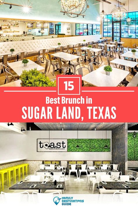 Sugar Land Texas, Texas Restaurant, Brunch Places, Cozy Restaurant, Texas Toast, Weekend Activities, Sugar Land, Family Destinations, Brunch Spots