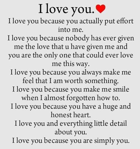 I love you because Deep Relationship Quotes, Bahasa Jepun, Love You Quotes For Him, Love My Husband Quotes, Secret Crush Quotes, Gratitude Challenge, Love Quotes For Him Romantic, Soulmate Love Quotes, Love Husband Quotes