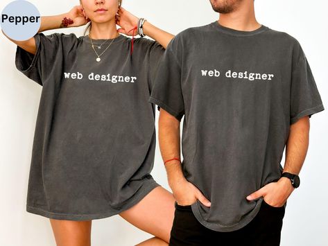 Web Designer Shirt, Simple Web Designer Tshirt, Cute Website Designer Tee, Web Developer Shirt, Gift for Web Designer, Website Designer Gift Lawyer Graduation, Blood Shirt, Baby Loading, Funny Lawyer, Coding Shirts, Auntie Shirts, Lawyer Gifts, Aunt Shirts, Personalized Embroidered