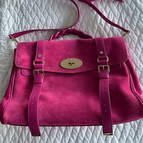 NWOT Mulberry Satchel/Cross in Suede Mulberry Alexa, Mulberry Bags, Mulberry Bayswater, Mulberry Handbags, Mulberry Bag, Brown Satchel, Leather Satchel Handbags, Gorgeous Bags, Vintage Bags