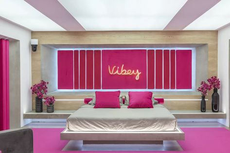 Love Island Decor, Love Island Aesthetic, Love Island Season 2, Love Island Villa, Uk Aesthetic, Cape Town Hotels, Island Party, Rooftop Design, Island Villa