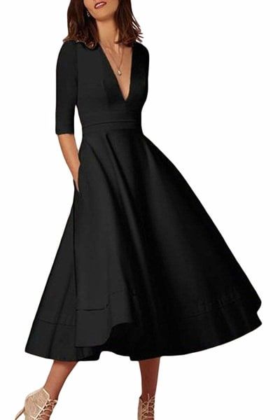 29 Beautifully Romantic Dresses You'll Fall Madly In Love With Haute Fashion, Plus Size Cocktail Dresses, Plus Size Party Dresses, Women's Outfits, Tadashi Shoji, Solid Color Dress, Midi Dress Party, Vestidos Vintage, Chic Dresses