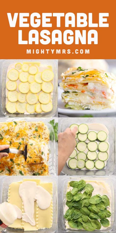 Veggie Lasagna Recipe No Noodles, Zucchini Squash Lasagna, Summer Vegetable Lasagna, Vegetarian White Lasagna Recipe, White Lasagna Healthy, Yellow Squash Lasagna Recipe, Freezer Zucchini Lasagna, Zucchini Lasagna White Sauce, Vegetable Lasagna Recipe No Noodles