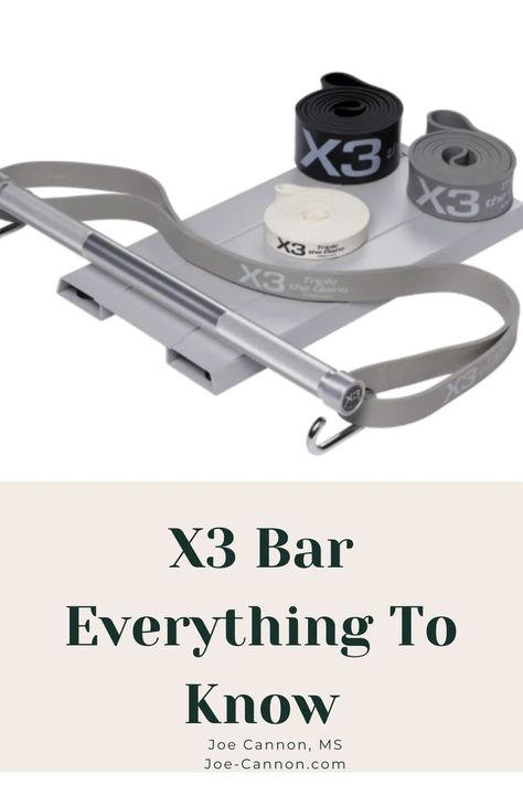 X3 Bar by Jaquish Biomedical review of fitness claims and proof X3 Bar Workout, Exercise Physiologist, Home Fitness Equipment, Isometric Exercises, Resistance Band Training, Dance Stuff, Bar Workout, Home Workout Equipment, Home Fitness