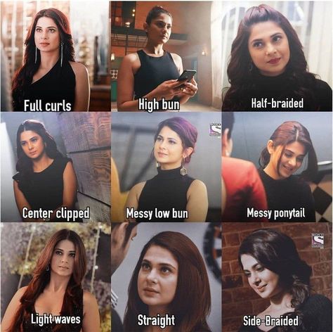 Inverted Triangle Body Shape Outfits, Triangle Body Shape Outfits, Inverted Triangle Body Shape, Jennifer Winget Beyhadh, Triangle Body Shape, Messy Ponytail, High Bun, Front Hair Styles, Hair Stylies