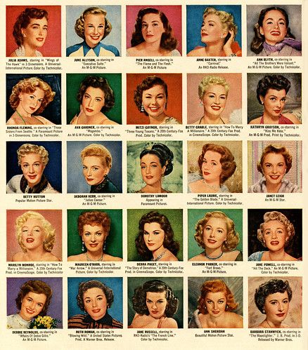 Top Stars of Hollywood Prefer Lustre Creme Shampoo | Flickr 1940s Hairstyles Short, Rockabilly Makeup, Blonde Wedding Hair, Side Bun Hairstyles, Chignon Wedding, 1950s Hairstyles, 50s Hairstyles, 1940s Hairstyles, Braided Updo Wedding