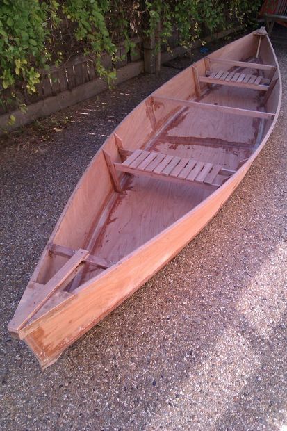 There have been a few canoe like objects put up on instructables but this one is really a pirogue- or flat bottom canoe. There is actually a lot of theory on boats... Wooden Boat Kits, Plywood Boat, Wooden Boat Building, Build Your Own Boat, Wooden Boat Plans, Diy Boat, Boat Building Plans, Boat Kits, Wood Boats