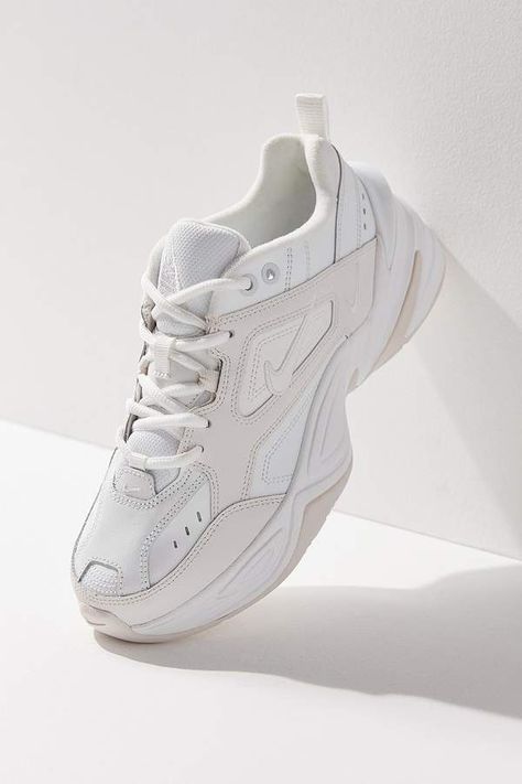 Nike M2K Tekno Sneaker Nike M2k, Dr Shoes, Chunky Shoes, Hype Shoes, Looks Street Style, Aesthetic Shoes, Swag Shoes, Chunky Sneakers, Nike White