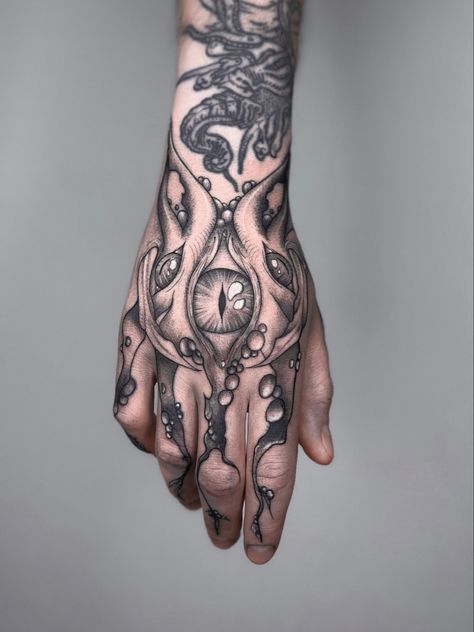 Dark Hand Tattoos For Men, Gothic Forearm Tattoo, Gothic Hand Tattoo, Inside Forearm Tattoo, Shogun Tattoo, Really Bad Tattoos, Emo Tattoos, Skull Art Tattoo, Anubis Tattoo