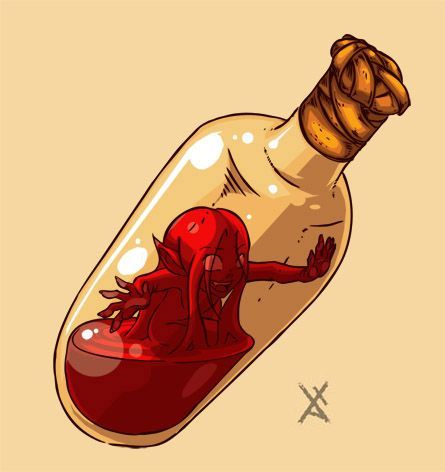 Drawing Bottle, The Servant, Arte 8 Bits, Props Art, Fantasy Props, 다크 판타지, D&d Dungeons And Dragons, Dungeons And Dragons Homebrew, Fantasy Concept Art