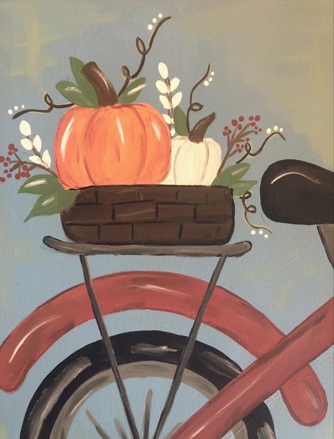 Easy Painting Ideas On Canvas Fall Theme, Small Fall Canvas Painting, Cute Fall Paintings Aesthetic, Autumnal Painting Ideas, Things To Paint For Fall, Fall Inspired Painting Ideas, Thanksgiving Acrylic Painting Ideas, Fall Colors Painting, Fall Paintings On Canvas Easy Leaves