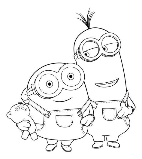 Despicable me Coloring Pages - 90 Free Coloring Pages