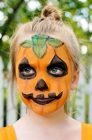 Rad pumpkin face paint Pumpkin Face Costume, Pumpkin Face Paint Ideas, Halloween Pumpkin Face Paint, Pumpkin Facepainting Ideas, Pumpkin Face Paint For Kids, Halloween Face Paint Pumpkin, Jack O Lantern Face Paint, Face Paint Pumpkin, Halloween Face Paint Kids