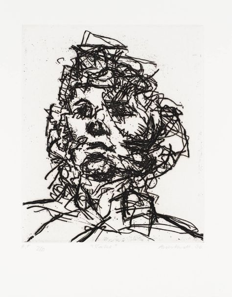 Frank Auerbach Gerhard Richter Abstract, Frank Auerbach, Alevel Art, New York Graffiti, Working Drawing, Sound Art, Ink Drawings, A Level Art, Graffiti Artist