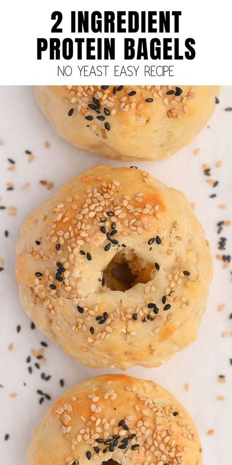 2 ingredient bagel recipe without yeast Bagles Recipe Greek Yogurt, Almond Flour And Yogurt Dough, Low Cal Greek Yogurt Recipes, Coconut Flour Greek Yogurt Bagels, Easy Bagel Recipe Greek Yogurt, Almond Flour And Yogurt Bagels, Plain Greek Yogurt Recipes Healthy, Macro Friendly Bagel Recipes, Bagels With Greek Yogurt