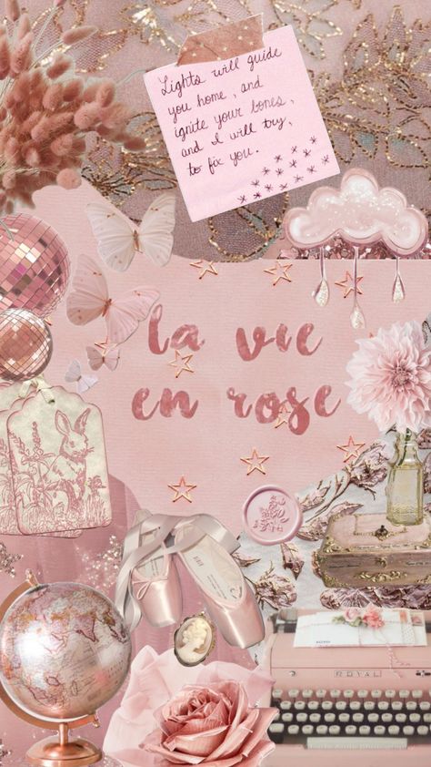 #fyp #wallpaper #pink #rosegold #rosegoldaesthetic #blush #vibes Rose Gold Wallpaper Backgrounds Pink Iphone Wallpapers, Light Pink Aesthetic Collage, Coquette Stuff, Energy Aesthetic, Pink Collage, Rose Gold Aesthetic, Gold Wallpaper Background, Feminine Energy Aesthetic, Light Aesthetic