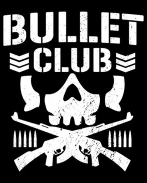 Bullet Club Wallpaper, Bullet Club Logo, Club Wallpaper, Wwe Logo, Le Catch, Bullet Club, Wrestling Posters, Wrestling Stars, Manchester United Football Club