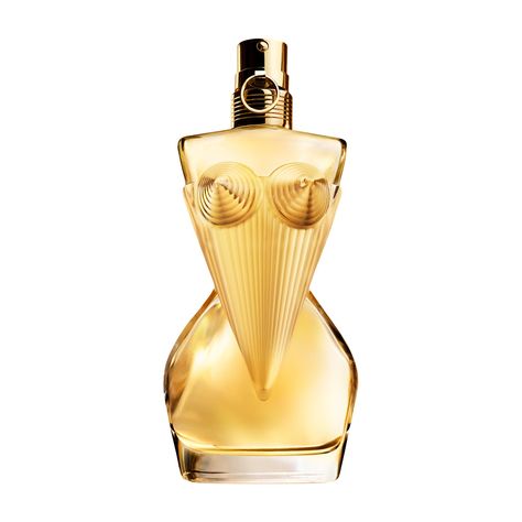 Fragrance Family: FloralsScent Type: Warm FloralsKey Notes: Lily, Salty Accord, MeringueFragrance Description: Gaultier Divine Eau de Parfum is an irresistible marine-floral fragrance by Jean Paul Gaultier. This perfume is a balancing act between floral and gourmand notes, featuring radiant lily at the heart of a bouquet of white flowers, kissed with delicious meringue, and infused with a salty breeze.About the Bottle: An homage to women, Gaultier Divine proudly shows off her curves. Gaultier's famous corset is much more than an item of lingerie, it is a precious jewel that honors women’s bodies and showcases their Perfume Jean Paul, Jean Paul Gaultier Classique, Narciso Rodriguez For Her, Feminine Fragrance, Narciso Rodriguez, Luxury Perfume, New Fragrances, Womens Fragrances, Perfume Collection