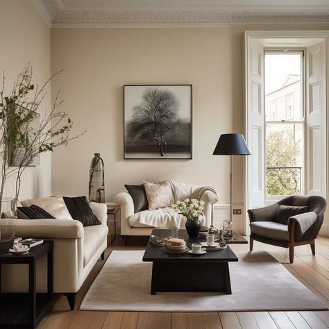 27 Best Neutral Wall Paint Colours for Your Home in 2024 Paint Colors 2024 Living Room, Best Cream Wall Paint Colors, Family Room Wall Color Ideas, Timeless Paint Colors Living Rooms, Warm Accent Wall Colors, Family Room Paint Color Ideas, Beige Wall Paint, Neutral Wall Color, Neutral Living Room Paint