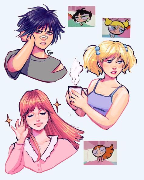 Buttercup Powerpuff Girl, Super Nana, Powerpuff Girls Fanart, Ppg And Rrb, Cartoon Cartoon, Powerpuff Girl, Power Puff, Puff Girl, Undertale Drawings