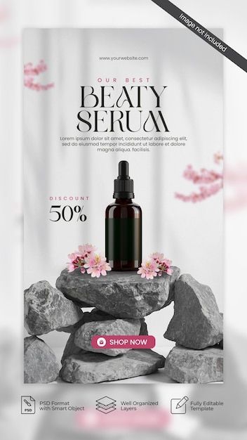 Skincare Promotion, Product Post Design, Skincare Banner, Product Post, Green Cosmetics, Cosmetics Banner, Adobe Illustrator Graphic Design, Social Design, Makeup Product