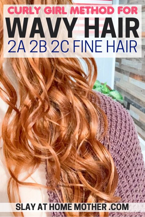 Wavy Routine, Refreshing Curls, Type 2 Hair, 2a Hair, 2c Hair, Wash Day Routine, The Curly Girl Method, Wavy Hair Care, Natural Hair Conditioner