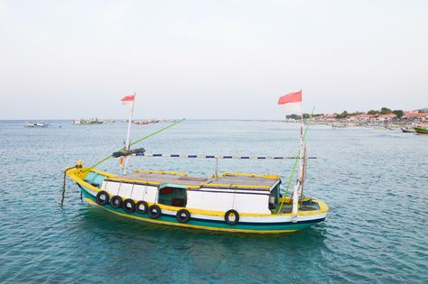 Kapal nelayan di pulau gili ketapang Probolinggo Sailing Ships, Sailing, Design Art, Vehicles, Travel, Quick Saves, Design, Art