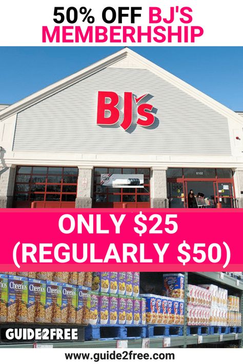 HOT! Right now you can get 50% Off a One-Year BJ’s Wholesale Club Inner Circle Membership!  You’ll pay just $25 for one year instead of the $50 normal price.WHAT YOU’LL GETOne-Year BJ’s Wholesale Club Inner Circle MembershipThe BJ’s Wholesale Club Inner Circle Membership can be used at any BJ’s Wholesale Club location and online. Vintage American Grocery Stores Photography, Warehouse Club, Bjs Wholesale, Freebies By Mail, Warehouse Management, Best Money Saving Tips, Grocery Coupons, Grocery Budgeting, Frugal Tips