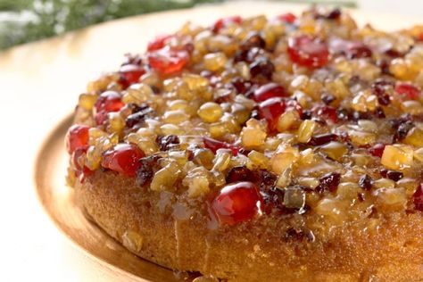 Fruit Cake Christmas, King Food, King Arthur Flour, Pineapple Upside Down, Monkey Bread, Upside Down Cake, King Arthur, Food Cakes, Fruit Cake