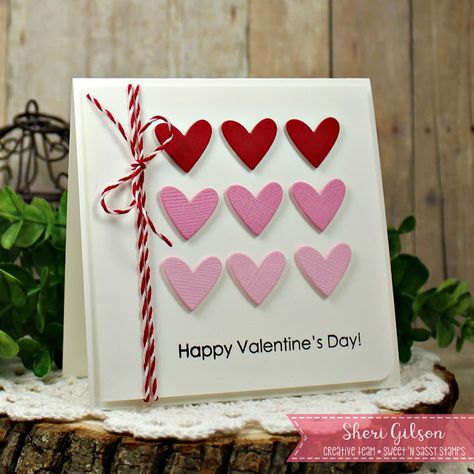 Valentines Day Cards Diy, Saint Valentin Diy, Valentines Bricolage, Valentines Day Cards Handmade, Valentine's Day Crafts, Diy Valentines Cards, Valentine Love Cards, Valentine's Day Crafts For Kids, Valentine Cards Handmade