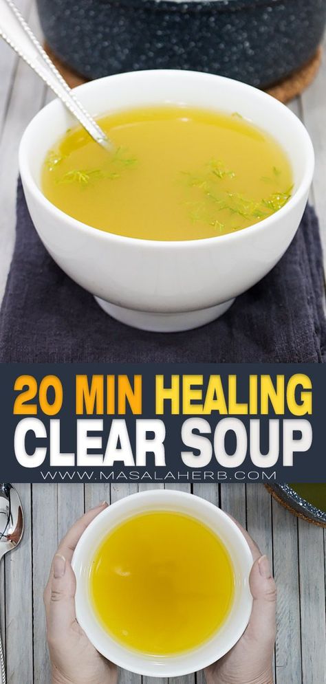 Clear Broth Soups, Healing Broth, Gut Healing Soup, Bone Broth Soup, Healing Soup, Broth Soup, Lemon Soup, Clear Soup, Chicken Bone Broth