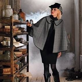 Detective A Halloween Costume by Martha Stewart Easy Detective Costume, Diy Detective Costume Woman, Female Detective Costume, Female Sherlock Holmes Costume, Detective Outfit Female Vintage, Sherlock Holmes Costume Women, Detective Costume Women, Detective Outfit Female, Sherlock Costume