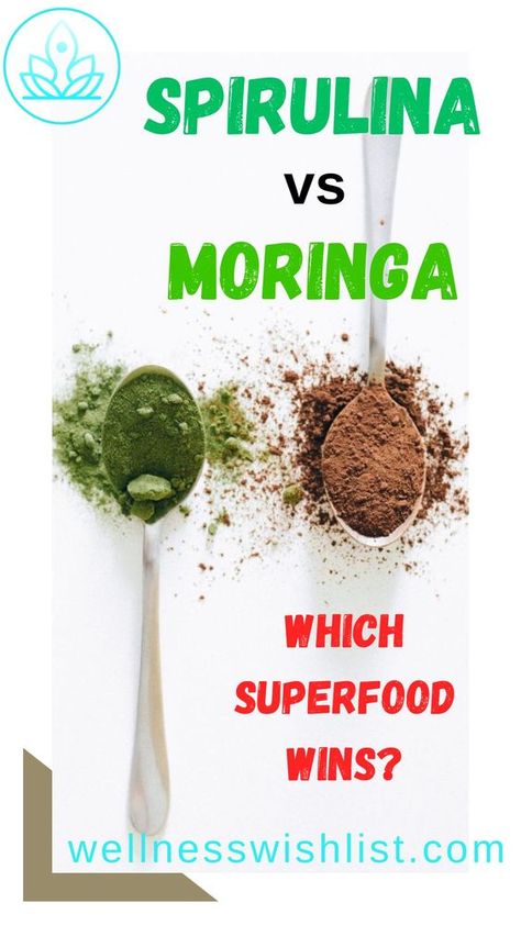 In the world of superfoods, spirulina and moringa are two of the most popular choices. Both are packed with nutrients and have a range of health benefits, but which one is right for you? Our article dives into the differences between spirulina and moringa, including their nutritional profiles, health benefits, and potential side effects. So grab a smoothie bowl and let the battle of the superfoods begin! Benefits Of Spirulina Powder, Spirulina Vs Chlorella Benefits, Rosabella Moringa, Spirulina Benefits For Women, Moringa Benefits For Women, Chlorella Benefits, Health Benefits Of Moringa, Benefits Of Spirulina, Moringa Smoothie