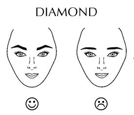 The diamond shaped face is typically broad across the cheekbones or eyes which can be offset by arch in the brow, drawing the gaze of other people upward. Stay away from a flat brow which will tend to widen the face even more. Diamond Face Haircut, Eyebrows For Face Shape, Diamond Face Hairstyle, Haircut For Face Shape, Perfect Eyebrow Shape, Face Tips, Gold Skin, Learn Makeup, Face Shape Hairstyles