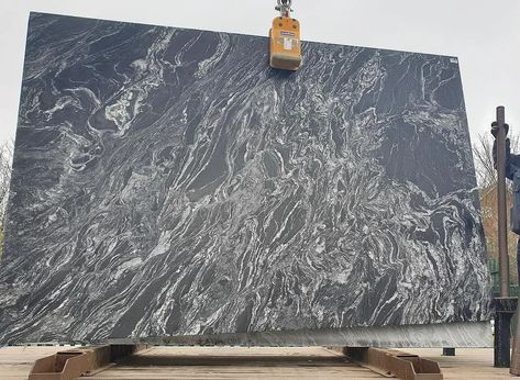 Black Forest Leather - Capital Granite Titanium Granite, Service Kitchen, Kitchen Worktop, Marble Bathroom, Stone Flooring, Black Forest, Quartz Stone, Home Builders, Shopping List