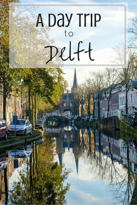 Day trip to Delft in the Netherlands | Perfect for strolling, people-watching, postcard photos, and chocolate! Delft Netherlands, Day Trips From Amsterdam, Holland Netherlands, European City, Netherlands Travel, Amsterdam Travel, Amsterdam City, Travel Blogging, City Guides