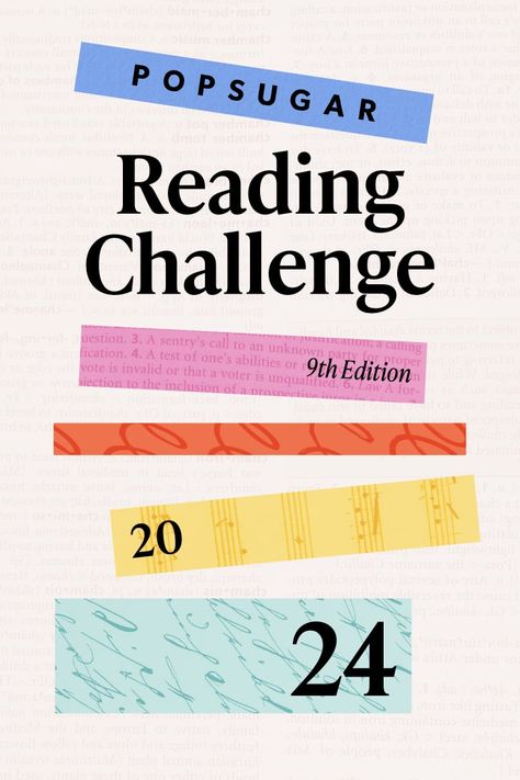 Take the POPSUGAR Reading Challenge 2024 Pop Sugar Reading Challenge 2024, Popsugar Reading Challenge 2025, Popsugar Reading Challenge 2024, Popsugar Reading Challenge, Word Reading, Pop Sugar, Old Girl Names, Literary Genre, Book Prompts